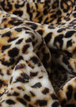 Load image into Gallery viewer, Leopard Print Travel Blanket
