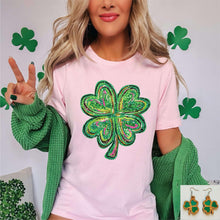 Load image into Gallery viewer, Glitter Look Shamrock
