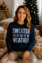 Load image into Gallery viewer, Faux Yarn Sweater Weather
