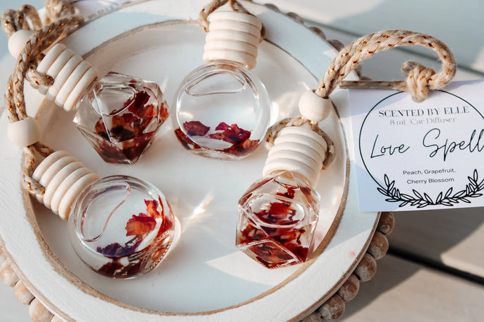 Love Spell Car Reed Diffuser Freshie Carfume