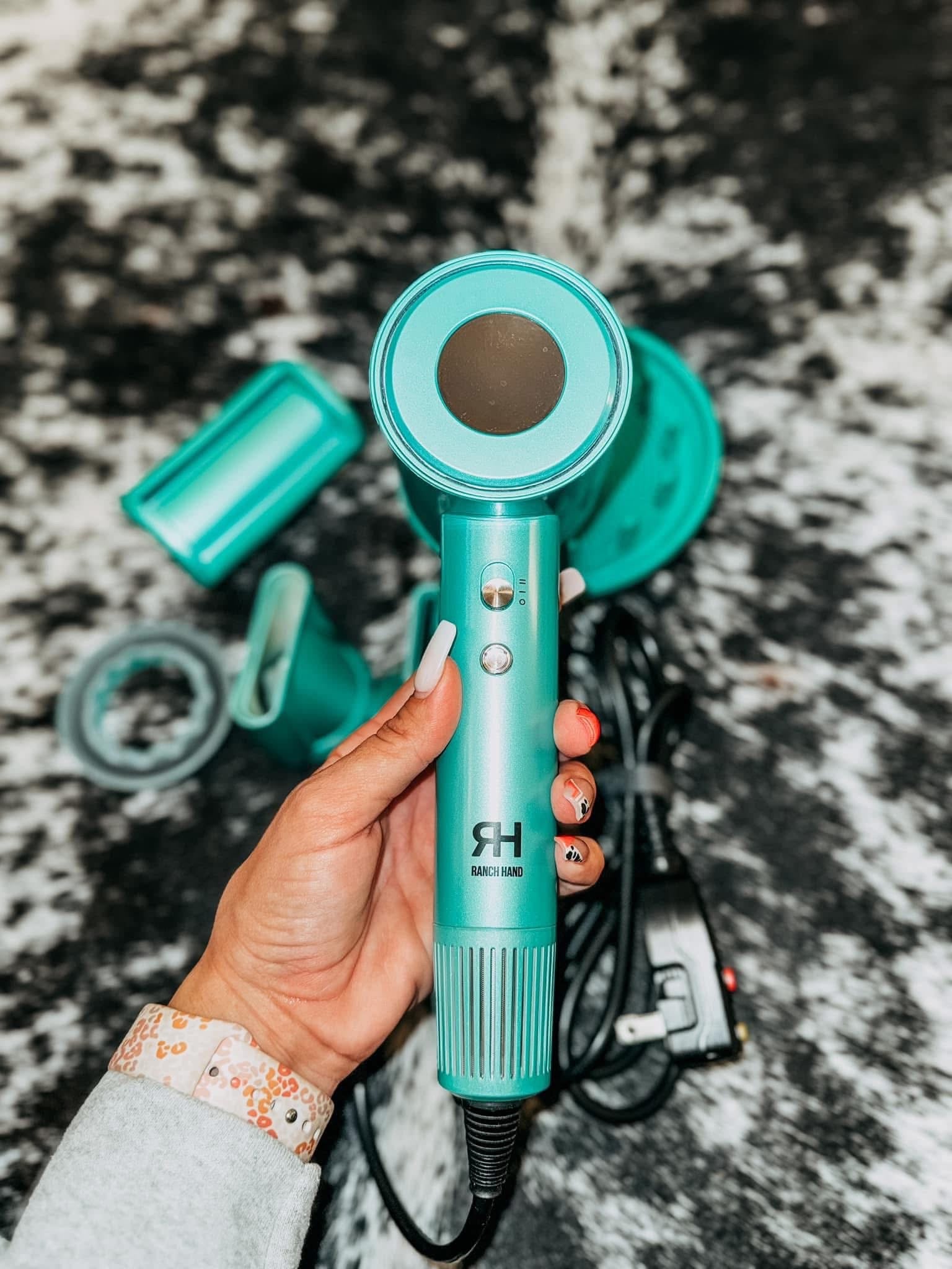 Ranch Hand Turquoise Hair Blow Dryer – The Vintage Leopard