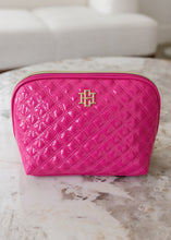 Load image into Gallery viewer, Capri Large Makeup Pouch - Hot Pink
