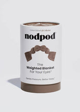 Load image into Gallery viewer, Nodpod Weighted Sleep Eye Mask - Mocha
