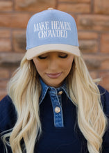 Load image into Gallery viewer, Make Heaven Crowded Denim Corduroy Hat
