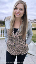 Load image into Gallery viewer, RTS LEOPARD AND SWEATER SHACKET*

