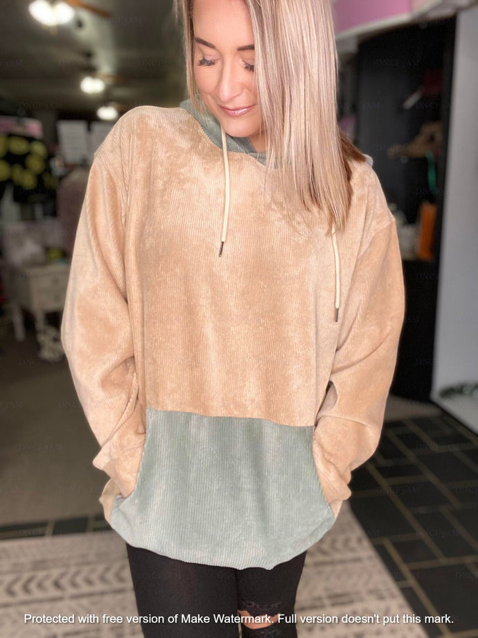 RTS: THE CHARLIZE CORDUROY HOODIE (FOREVER3AM BRANDED)