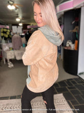 Load image into Gallery viewer, RTS: THE CHARLIZE CORDUROY HOODIE (FOREVER3AM BRANDED)
