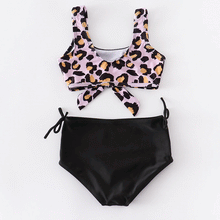 Load image into Gallery viewer, RTS: Mommy and Me Leopard 2-piece Swim
