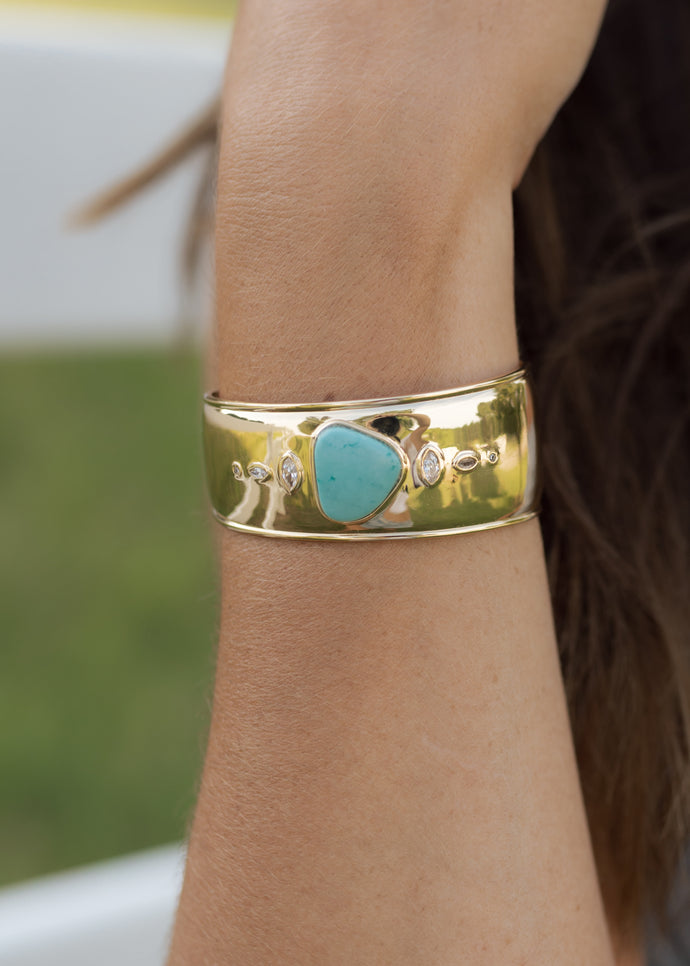 Dolly Turquoise Solstice Cuff
