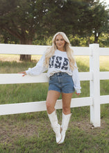 Load image into Gallery viewer, USA Embroidered Star Sweatshirt
