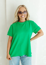 Load image into Gallery viewer, Kelly Green Soft Modal Top
