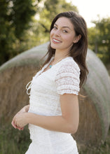 Load image into Gallery viewer, White Lace Maxi Skirt Set
