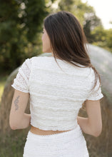 Load image into Gallery viewer, White Lace Maxi Skirt Set
