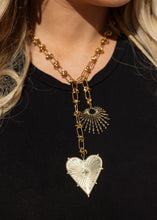Load image into Gallery viewer, Bowen Heart &amp; Starburst Necklace
