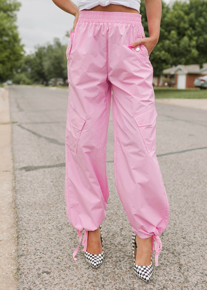 Candy Pink Windpants