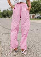 Load image into Gallery viewer, Candy Pink Windpants
