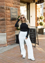 Load image into Gallery viewer, Reese Ivory &amp; Black Track Pants
