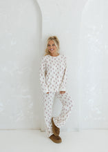 Load image into Gallery viewer, Teddy Bear Thermal Pajama Set
