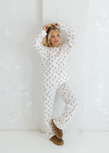 Load image into Gallery viewer, Teddy Bear Thermal Pajama Set
