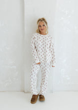 Load image into Gallery viewer, Teddy Bear Thermal Pajama Set
