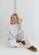 Load image into Gallery viewer, Teddy Bear Thermal Pajama Set
