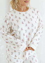 Load image into Gallery viewer, Teddy Bear Thermal Pajama Set
