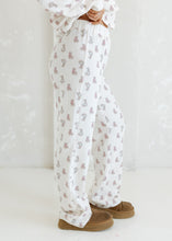 Load image into Gallery viewer, Teddy Bear Thermal Pajama Set
