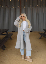 Load image into Gallery viewer, Scarlett Cozy Long Cardigan - Heather Grey
