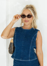 Load image into Gallery viewer, Margo Denim Skirt Set
