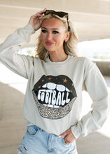 Load image into Gallery viewer, Football Lips Sand Sweatshirt

