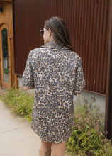Load image into Gallery viewer, Megan Brown Leopard Pocketed Dress

