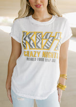 Load image into Gallery viewer, KISS Crazy Nights World Tour Graphic White Tee
