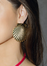 Load image into Gallery viewer, Large Shell Earrings
