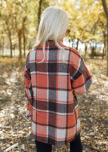 Load image into Gallery viewer, Claire Fall Plaid Shacket
