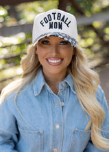 Load image into Gallery viewer, Football Mom Leopard Print Trucker Hat
