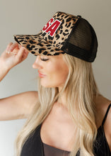 Load image into Gallery viewer, USA Glitter Leopard Cap
