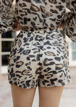 Load image into Gallery viewer, In The Wild Leopard Shorts Set
