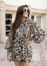Load image into Gallery viewer, In The Wild Leopard Shorts Set
