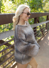 Load image into Gallery viewer, Brown Ombre Cozy Sweater
