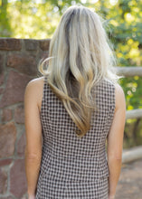 Load image into Gallery viewer, Tate Brown Plaid Skirt Set
