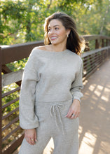 Load image into Gallery viewer, Light Mocha Cozy Pants &amp; Sweater Set
