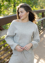 Load image into Gallery viewer, Light Mocha Cozy Pants &amp; Sweater Set
