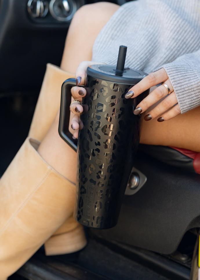 Brumate 40oz Era Tumbler - Onyx Leopard
