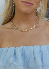 Load image into Gallery viewer, Gold Cowrie Shell Necklace
