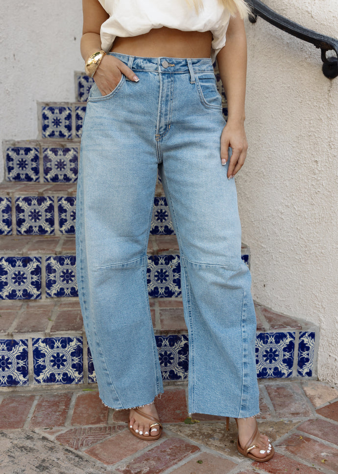 Parker Barrel Jeans - Light Denim