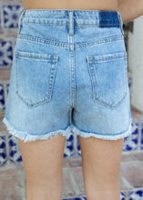 Load image into Gallery viewer, Holton Frayed Denim Shorts
