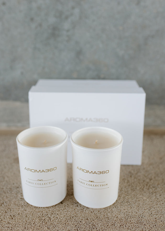 Aroma 360 Paris Collection Candle Duo Set - Chandelier