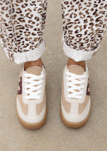 Load image into Gallery viewer, Matthew Tan &amp; Burgundy Teddy Sneaker

