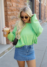 Load image into Gallery viewer, Annie Knit Sweater - Green

