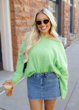 Load image into Gallery viewer, Annie Knit Sweater - Green
